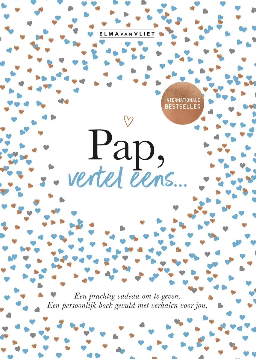 Boekomslag van Pap, vertel eens door Elma van Vliet