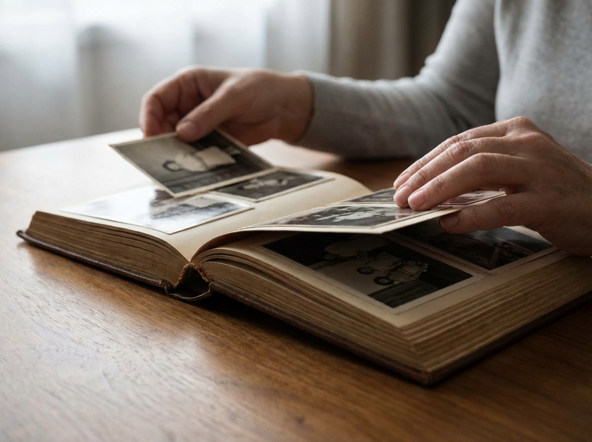 A family conversation about life stories